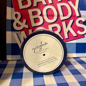 Gingham Whipped Body Butter Bath and Body Works Sold Out Online NEW Full Size